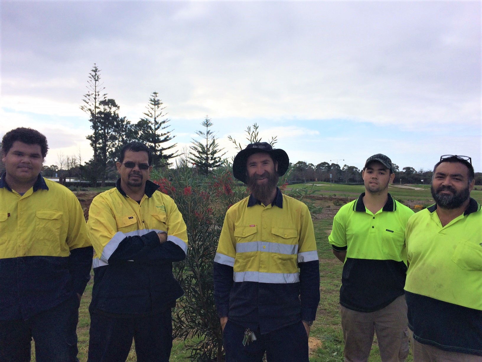 Aboriginal Trainees give Dunsborough a Makeover