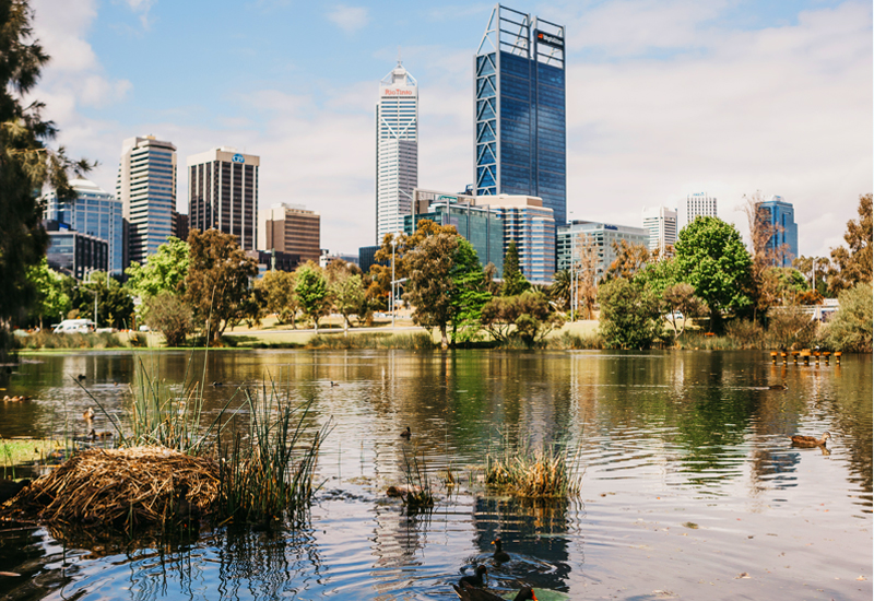 Perth city above Gnangara groundwater system