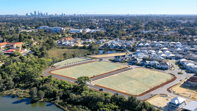 Cygnia Cove wetlands provide a breeding habitat for Western Australia’s iconic Black Swans